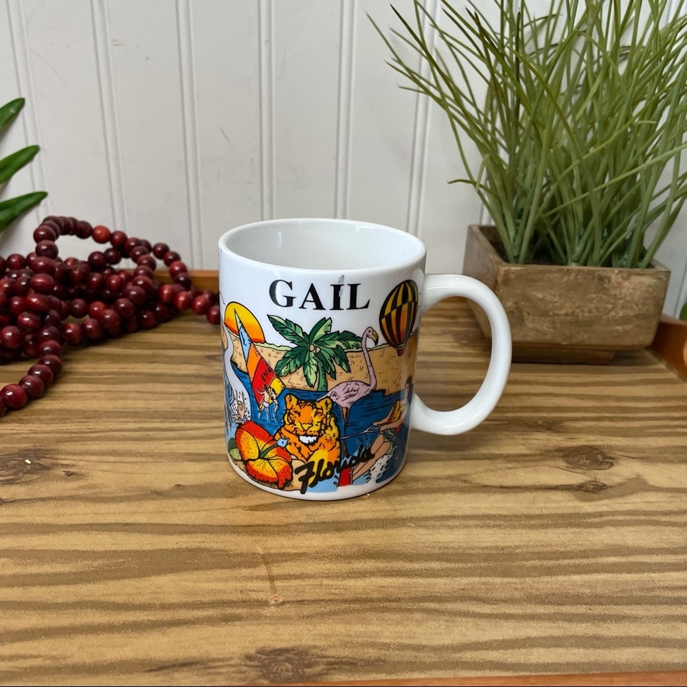 Vintage Gail Florida Mug